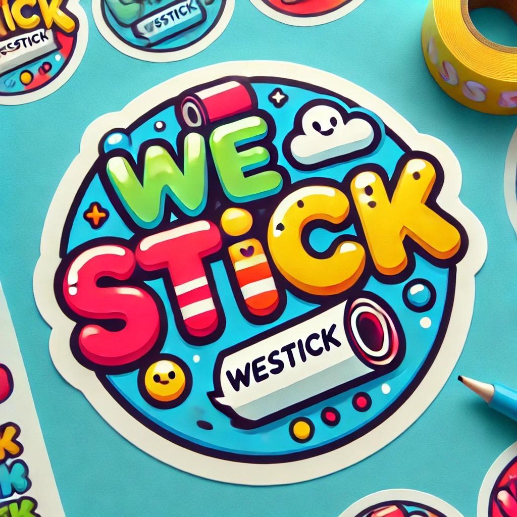 We Stick Logo